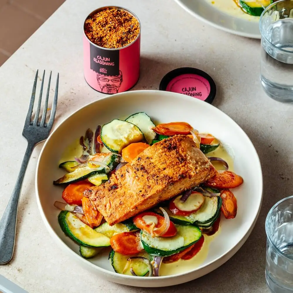 Air Fryer Cajun Salmon