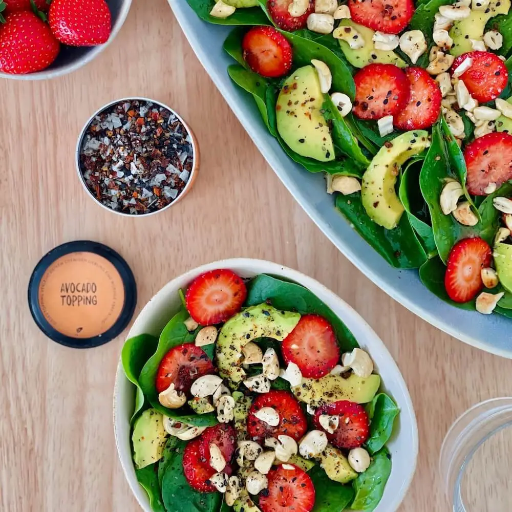 Avocado and Strawberry Salad