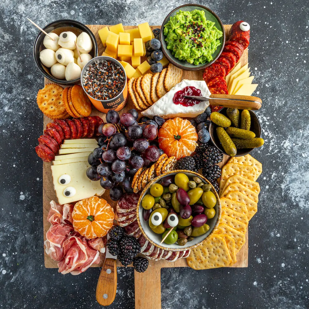 Halloween Cheese Board