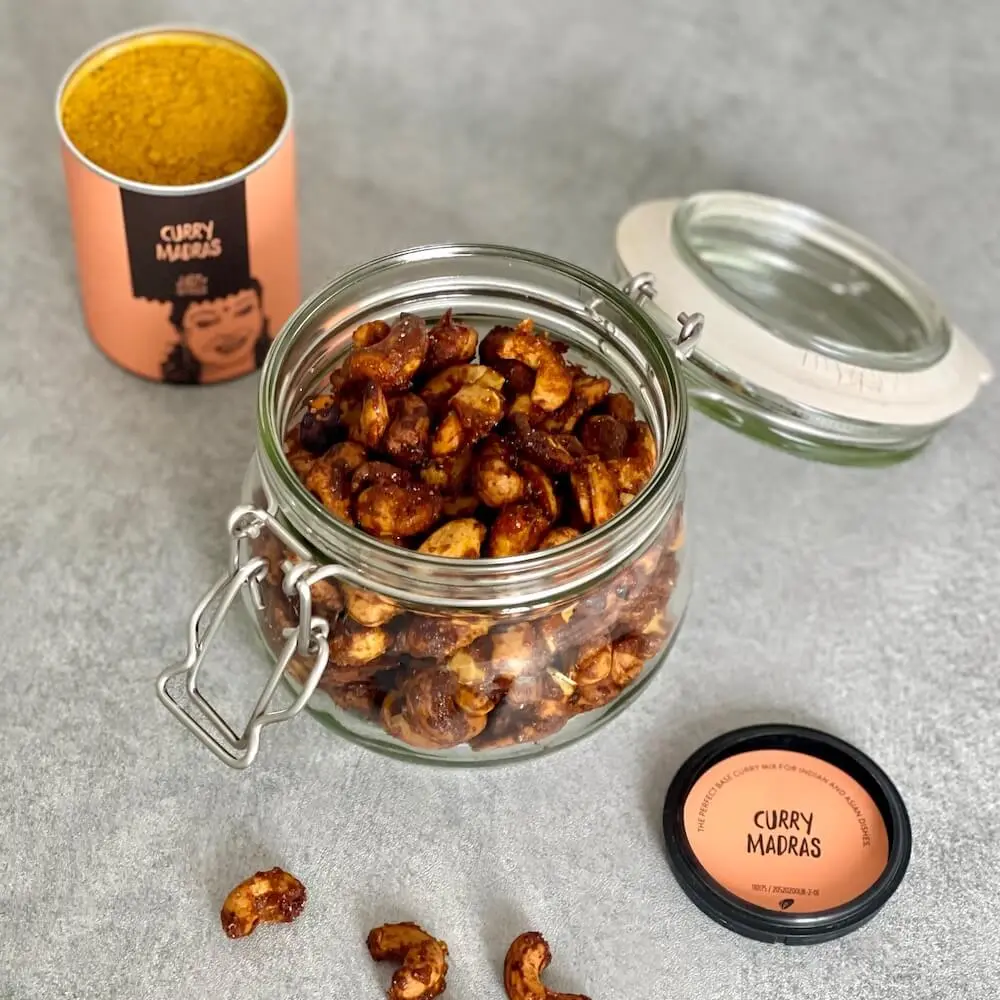 Curried Cashews