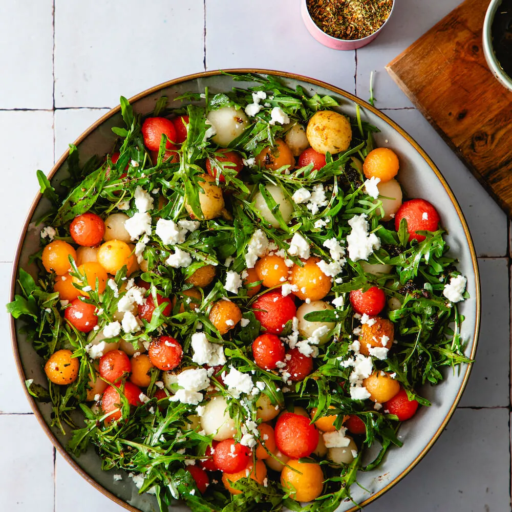 Feta and Melon Salad