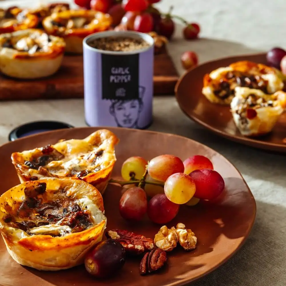 Brie and Mushroom Tarts