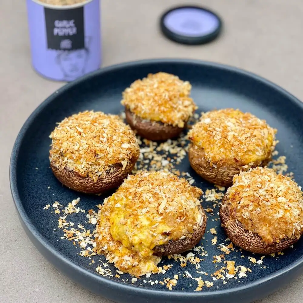 Cheesy Stuffed Mushrooms