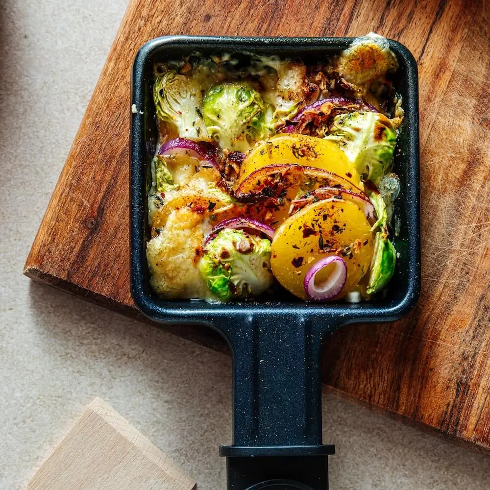 Brussels Sprout Raclette