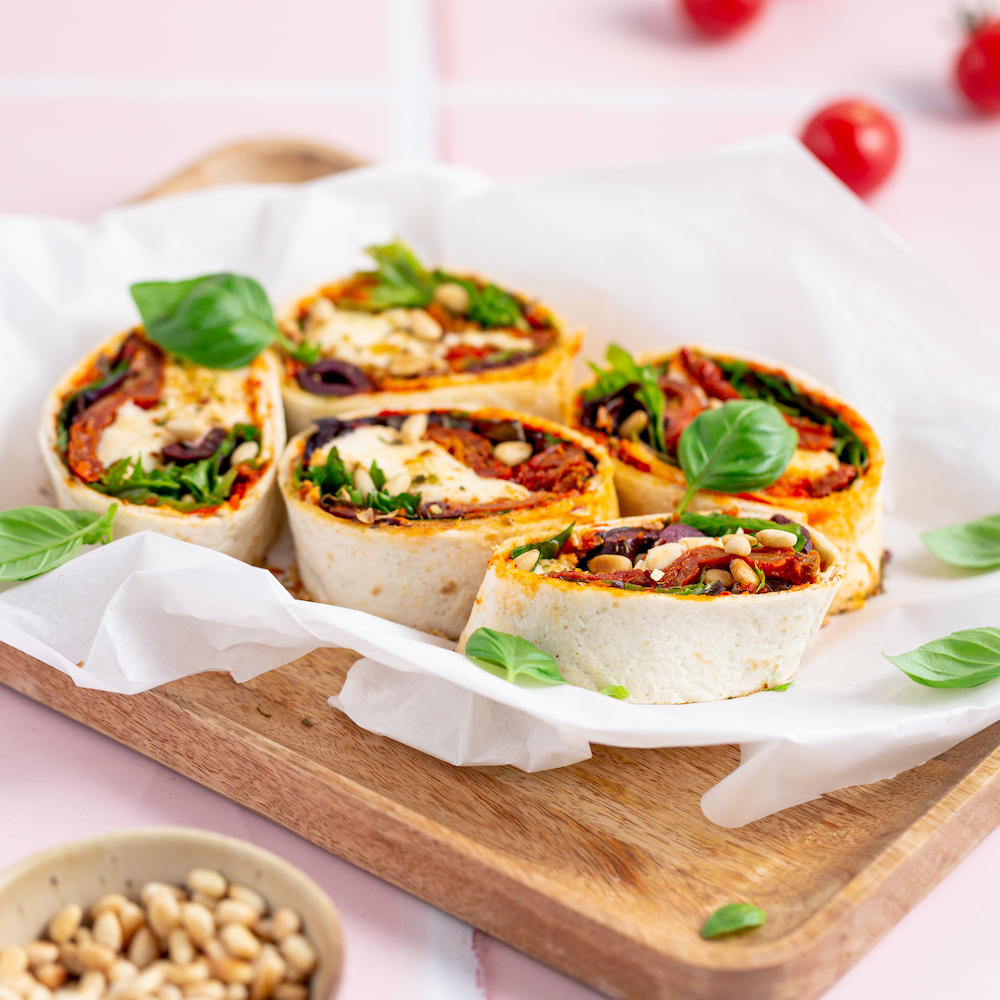 Mediterranean Wrap Rolls | Recipe