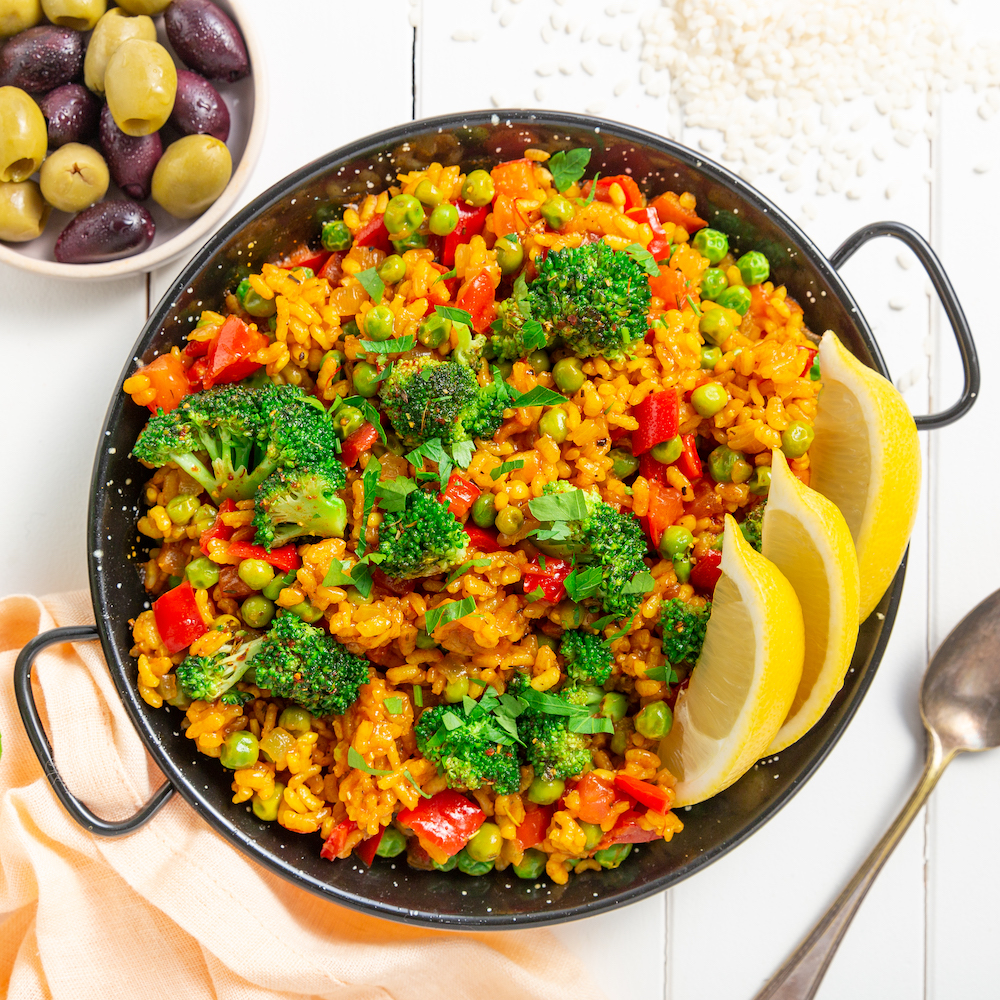 Vegetable Paella | Recipe