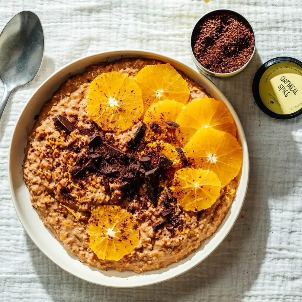 Chocolate Orange Porridge 