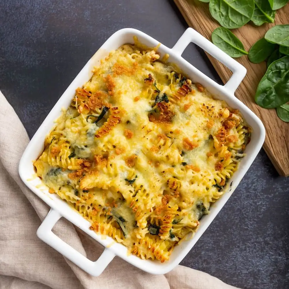 Spinach and Ricotta Pasta Bake