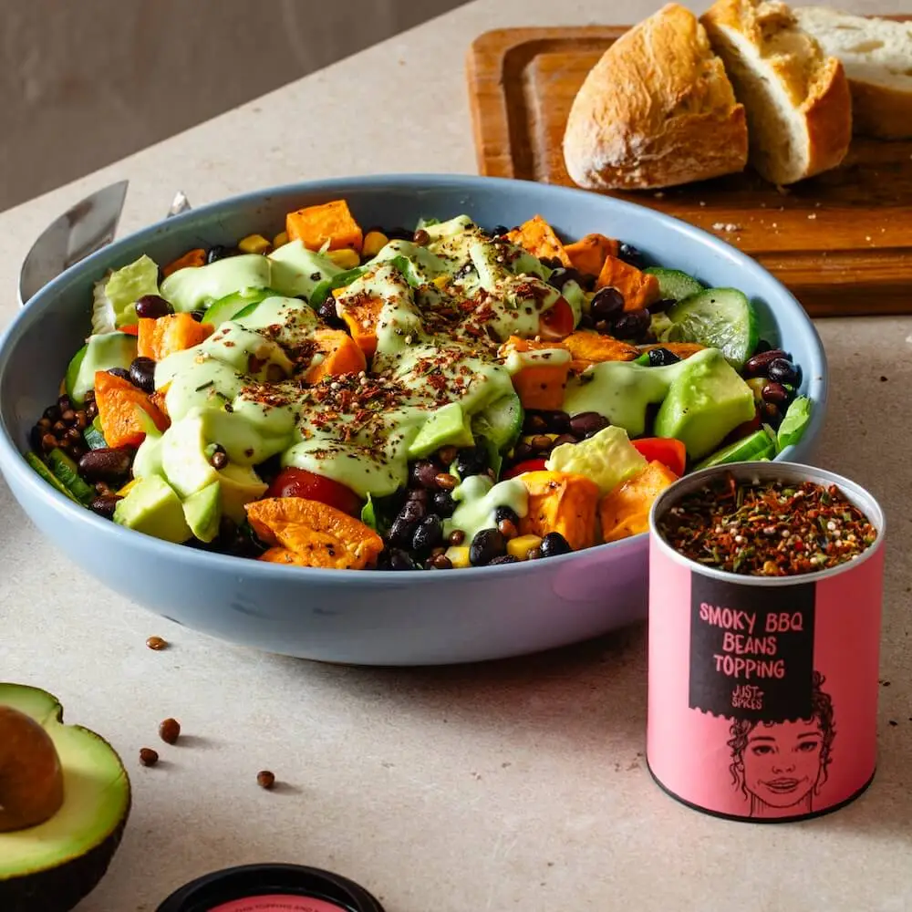 Black Bean and Sweet Potato Salad