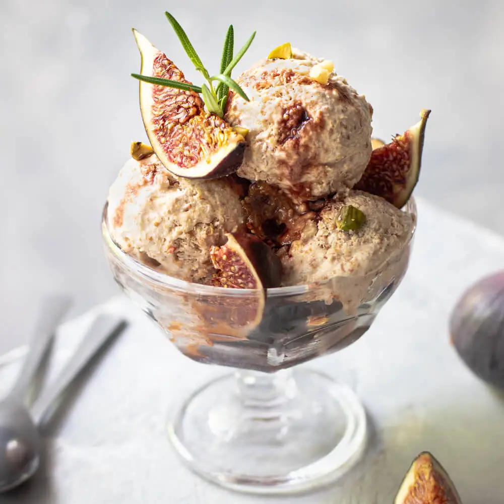 Home-Made Fig Ice Cream