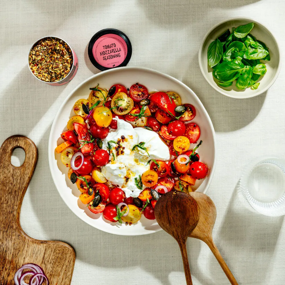 Tomato Salad with Burrata