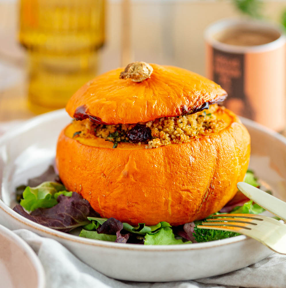 Stuffed Hokkaido Pumpkin Recipe